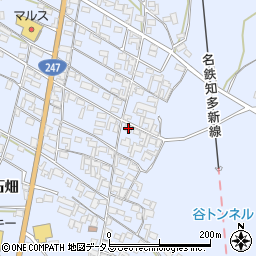 愛知県知多郡美浜町奥田石畑40周辺の地図