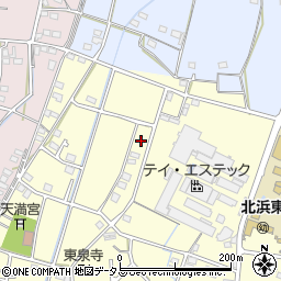 静岡県浜松市浜名区善地39周辺の地図