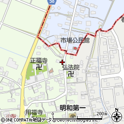 静岡県袋井市上山梨928周辺の地図