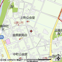 静岡県袋井市上山梨1066-12周辺の地図