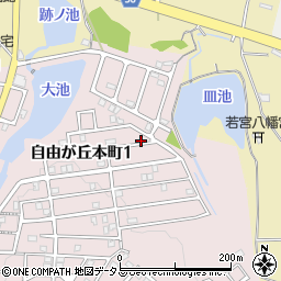 〒673-0424 兵庫県三木市自由が丘本町の地図