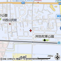 兵庫県高砂市阿弥陀町阿弥陀1347周辺の地図