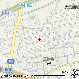 兵庫県加古川市西神吉町岸647-8周辺の地図