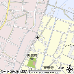 静岡県浜松市浜名区善地63周辺の地図
