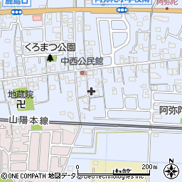 兵庫県高砂市阿弥陀町阿弥陀1463周辺の地図