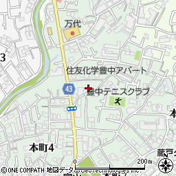 大阪府豊中市本町9丁目3 25の地図 住所一覧検索 地図マピオン