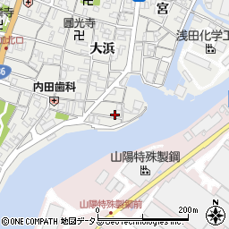 兵庫県姫路市飾磨区須加195周辺の地図
