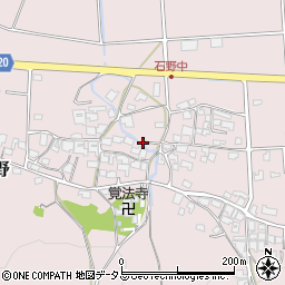 兵庫県三木市別所町石野737周辺の地図