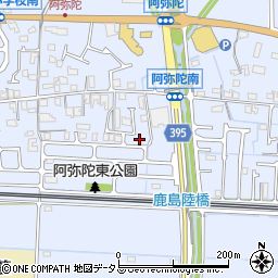 兵庫県高砂市阿弥陀町阿弥陀1293-5周辺の地図