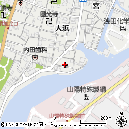 兵庫県姫路市飾磨区須加191周辺の地図