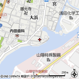 兵庫県姫路市飾磨区須加196周辺の地図