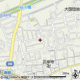 兵庫県加古川市西神吉町岸647-4周辺の地図