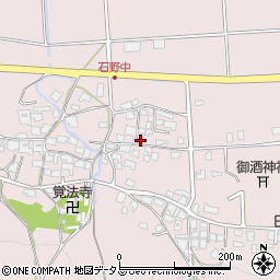 兵庫県三木市別所町石野710周辺の地図