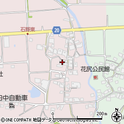 兵庫県三木市別所町石野504周辺の地図
