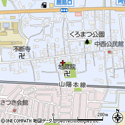 兵庫県高砂市阿弥陀町阿弥陀周辺の地図