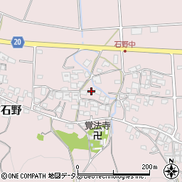 兵庫県三木市別所町石野773周辺の地図
