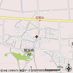 兵庫県三木市別所町石野740周辺の地図
