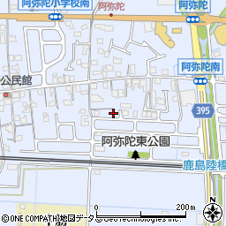 兵庫県高砂市阿弥陀町阿弥陀1273周辺の地図