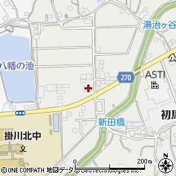 静岡県掛川市初馬320周辺の地図