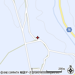 岡山県加賀郡吉備中央町西861周辺の地図