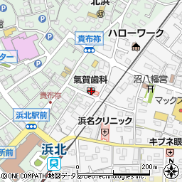 静岡県浜松市浜名区沼260-7周辺の地図