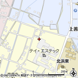 静岡県浜松市浜名区善地125周辺の地図