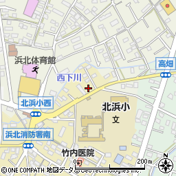 静岡県浜松市浜名区横須賀862周辺の地図