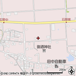 兵庫県三木市別所町石野647周辺の地図