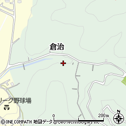 大阪府交野市倉治周辺の地図