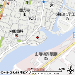 兵庫県姫路市飾磨区須加175周辺の地図