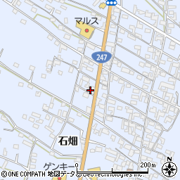 愛知県知多郡美浜町奥田石畑94周辺の地図