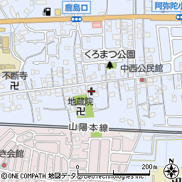 兵庫県高砂市阿弥陀町阿弥陀2834周辺の地図