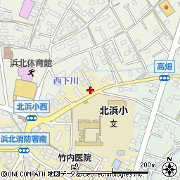 静岡県浜松市浜名区横須賀853周辺の地図