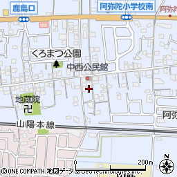 兵庫県高砂市阿弥陀町阿弥陀1470周辺の地図