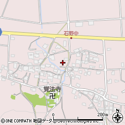 兵庫県三木市別所町石野742周辺の地図