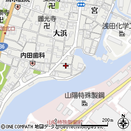 兵庫県姫路市飾磨区須加177周辺の地図