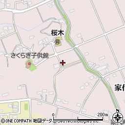 静岡県掛川市家代1778周辺の地図