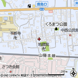 兵庫県高砂市阿弥陀町阿弥陀2828周辺の地図