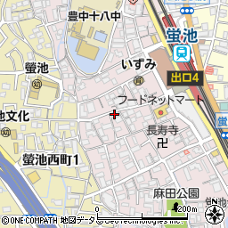 しんこうケア周辺の地図