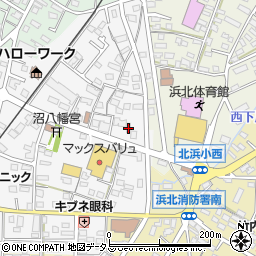 静岡県浜松市浜名区沼325周辺の地図