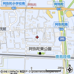 兵庫県高砂市阿弥陀町阿弥陀1270周辺の地図