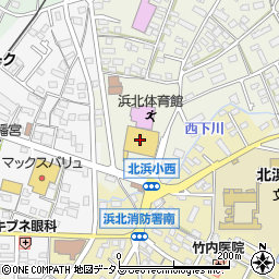 静岡県浜松市浜名区西美薗37周辺の地図