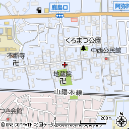 兵庫県高砂市阿弥陀町阿弥陀2833周辺の地図