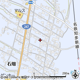 愛知県知多郡美浜町奥田石畑31周辺の地図