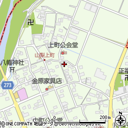 静岡県袋井市上山梨1068周辺の地図