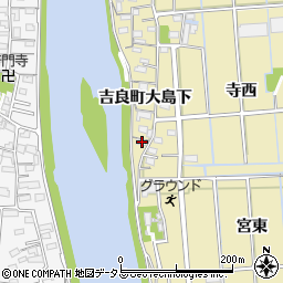 愛知県西尾市吉良町大島下26周辺の地図
