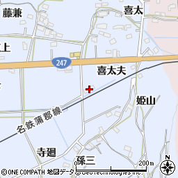 愛知県西尾市吉良町乙川喜太夫19周辺の地図