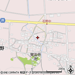 兵庫県三木市別所町石野757周辺の地図