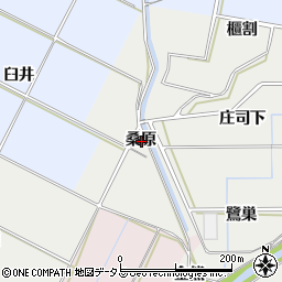 愛知県豊橋市石巻本町桑原周辺の地図