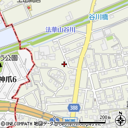 兵庫県加古川市西神吉町岸790-49周辺の地図